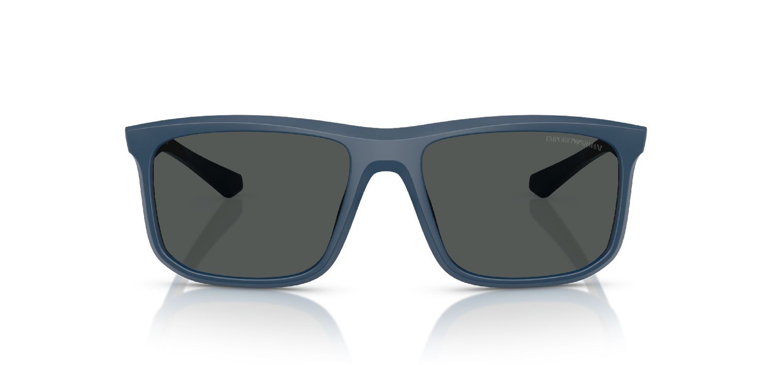 Emporio Armani Quadratisch Sonnenbrillen 0EA4234U Blau für Herren