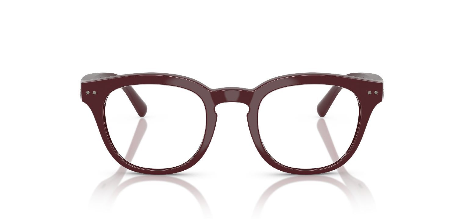 Nuance Rund Brillen 0AW5002/PANTHOS 48/OPT Rot für Damen/Herren