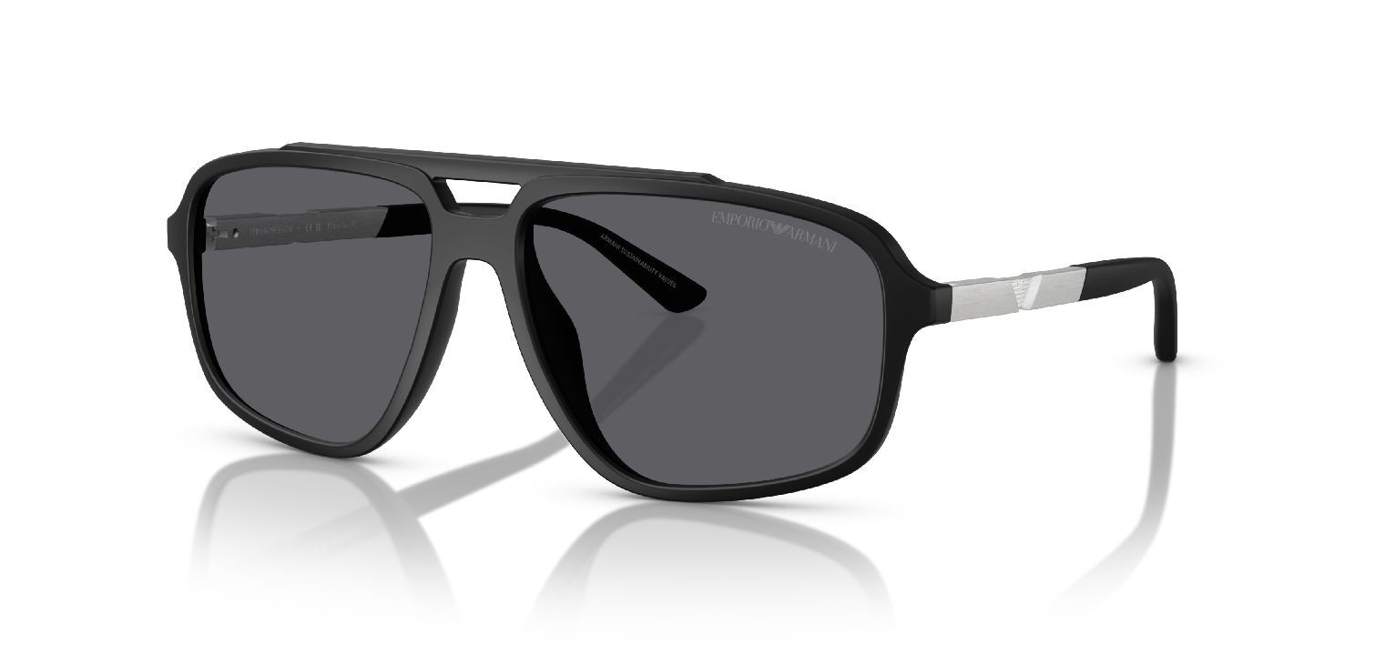 Emporio Armani Aviator Sonnenbrillen 0EA4236U Schwarz für Herren