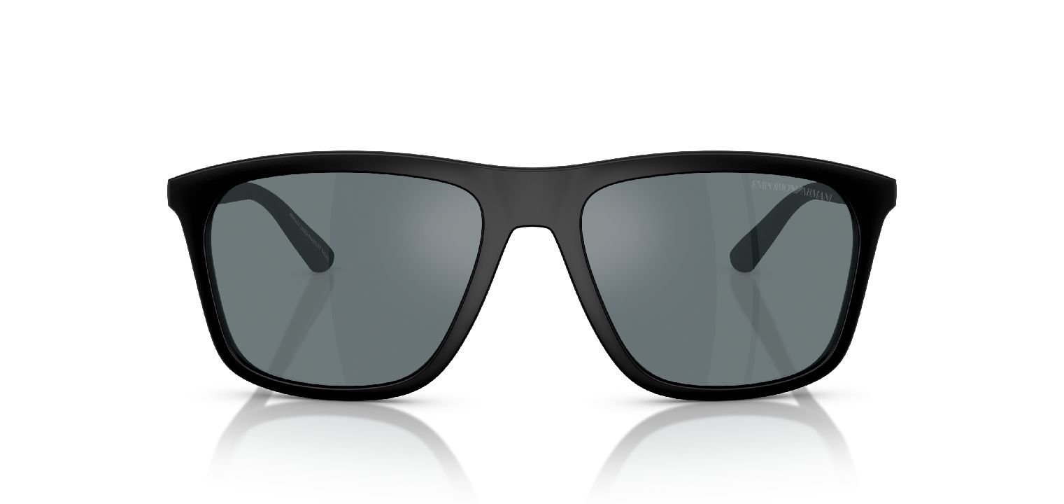Emporio Armani Quadratisch Sonnenbrillen 0EA4237 Schwarz für Herren