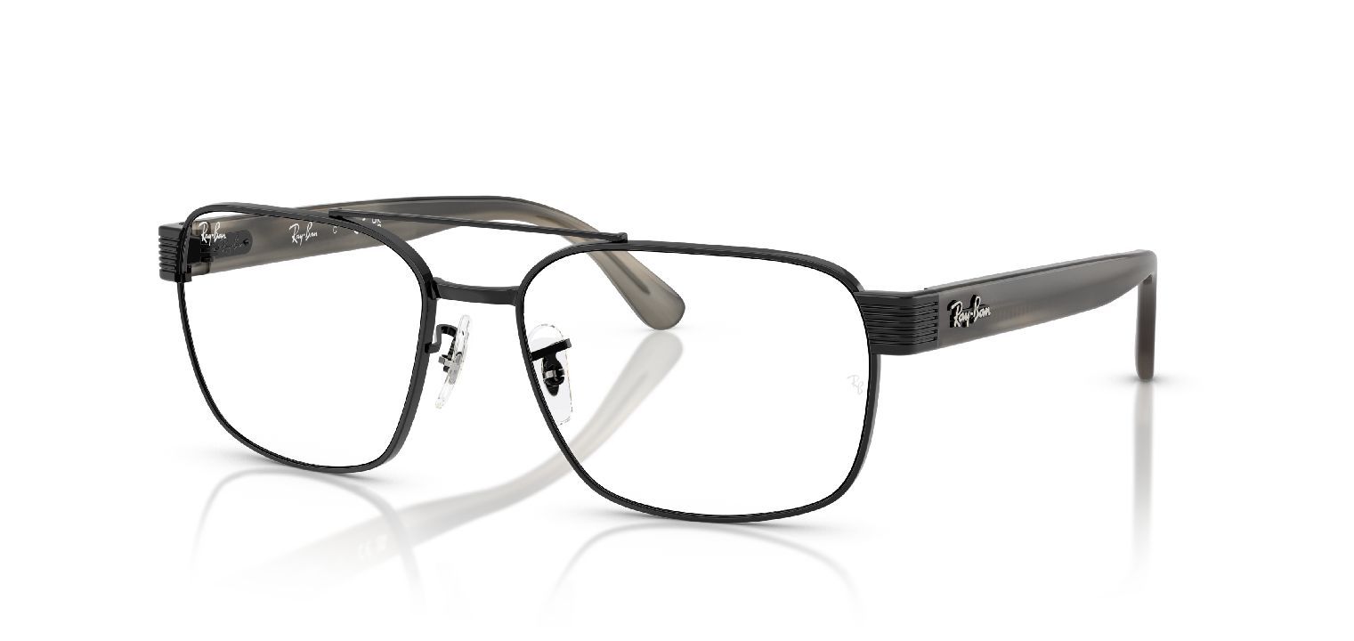 Ray-Ban Quadratisch Brillen 0RX3751V Schwarz für Damen/Herren