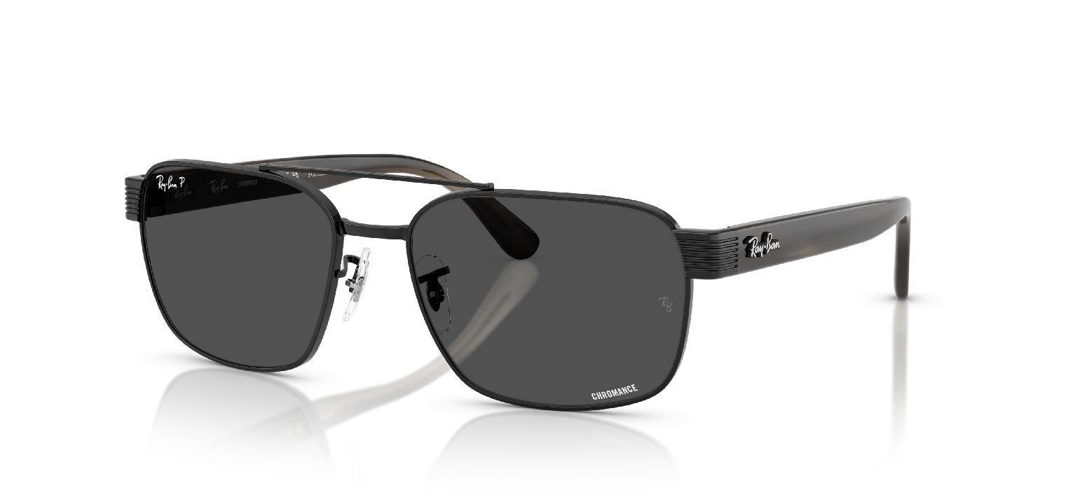 Occhiali da sole Ray-Ban Quadrata 0RB3751CH Nero da Uomo-Donna