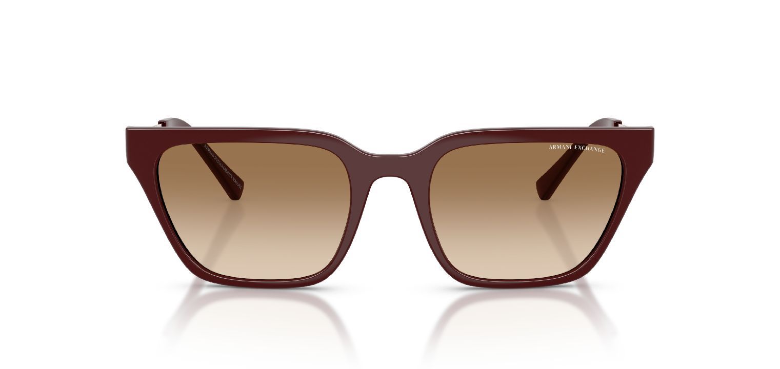 Armani Exchange Schmetterling Sonnenbrillen 0AX4158S Rot für Damen