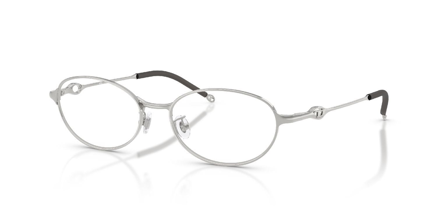 Diesel Oval Brillen 0DL5004D Sillber für Damen/Herren