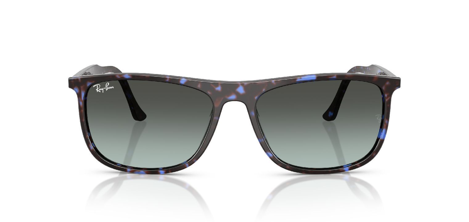 Occhiali da sole Ray-Ban Rettangolari 0RB2216 Blu da Uomo-Donna
