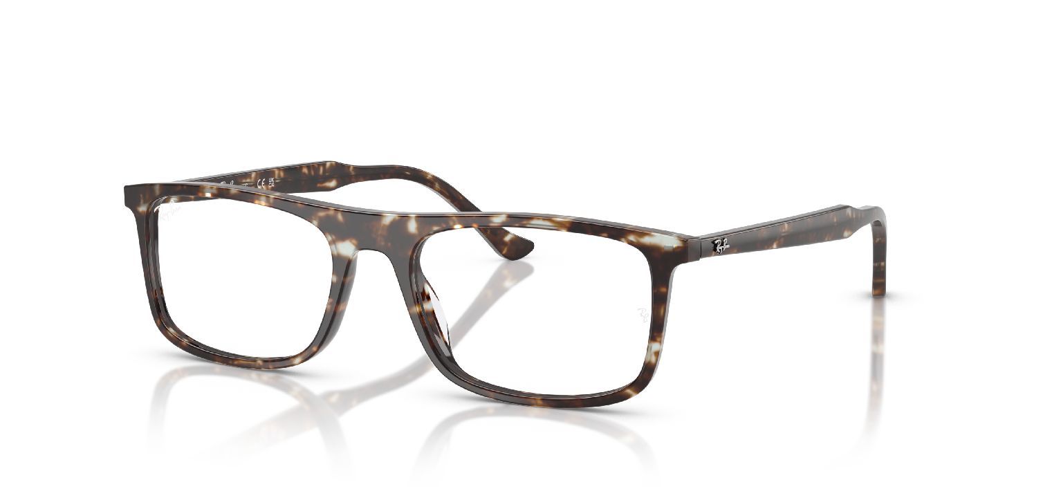 Occhiali da vista Ray-Ban Rettangolari 0RX5440 Havana da Uomo-Donna