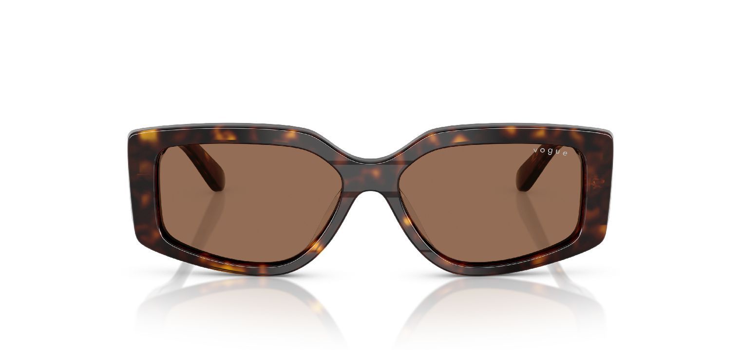 Vogue Rechteckig Sonnenbrillen 0VO5642SU Havana für Damen