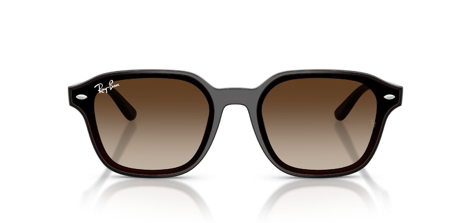 Ray-Ban Quadratisch Sonnenbrillen 0RB4458D Braun für Damen/Herren