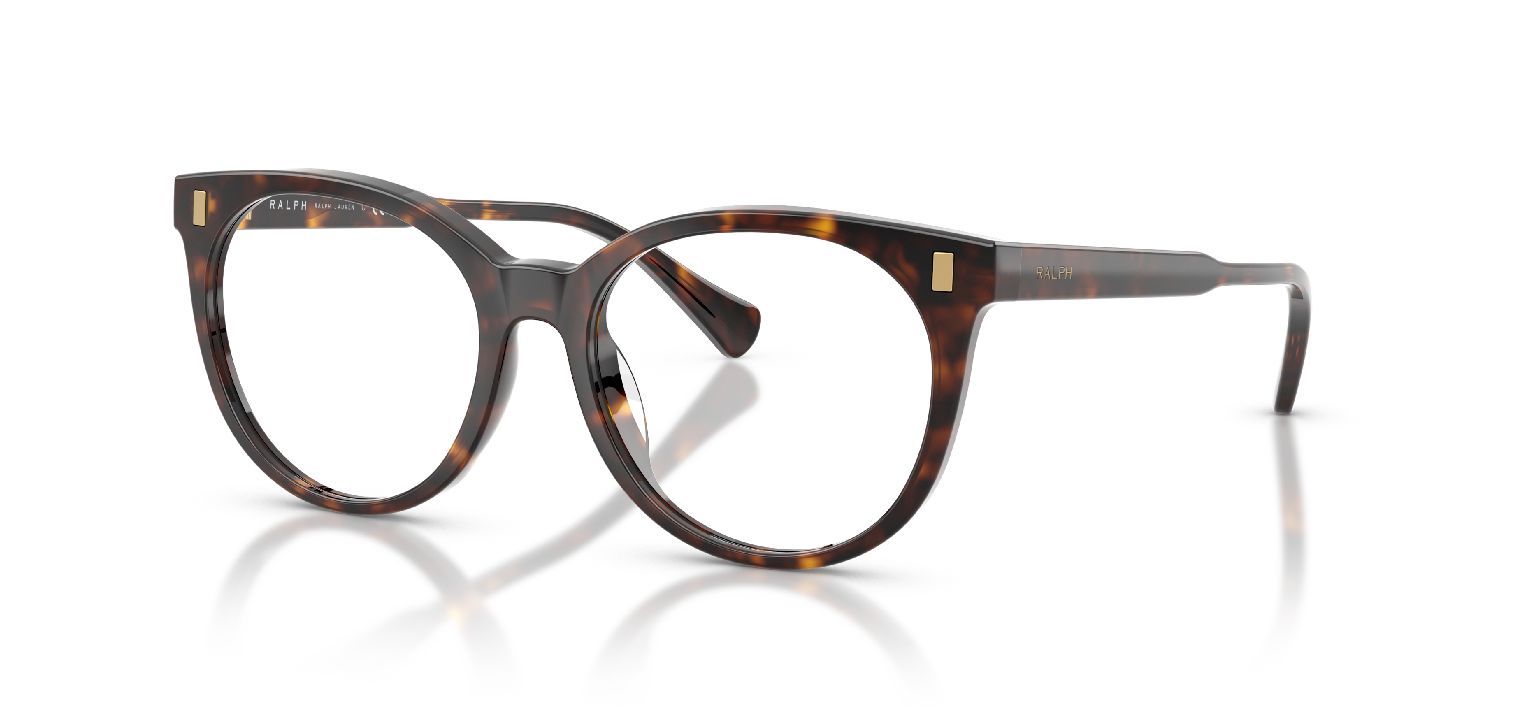 Ralph Rund Brillen 0RA7182U Havana für Damen