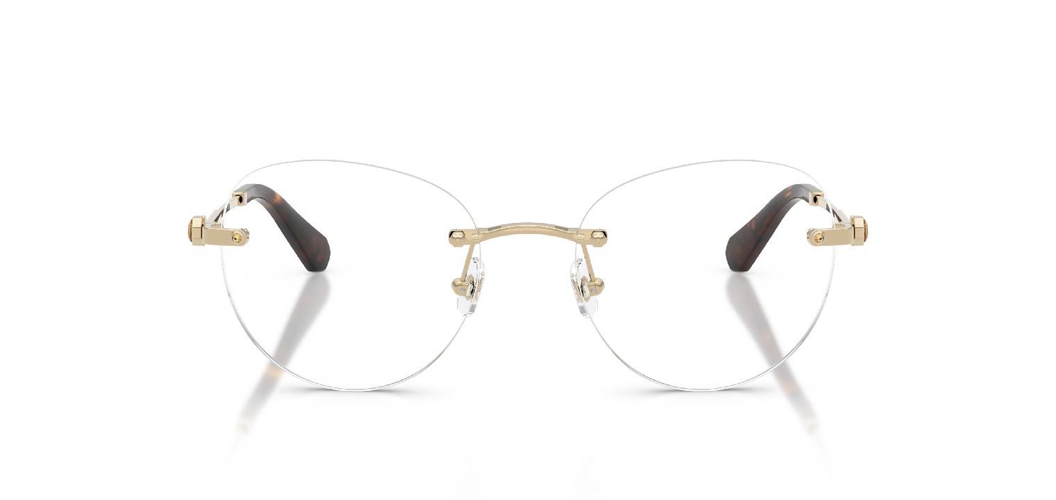 Swarovski Rund Brillen 0SK1021 Gold für Damen