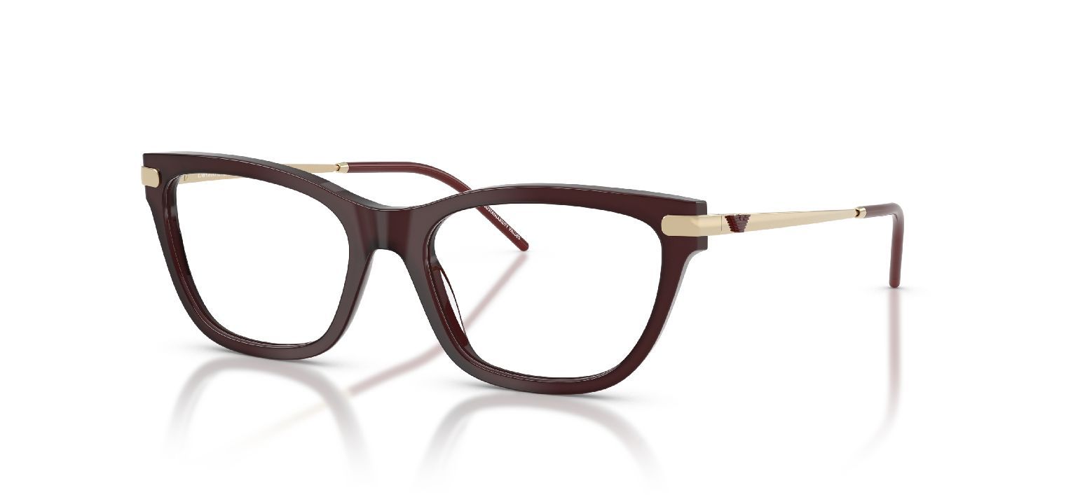 Emporio Armani Schmetterling Brillen 0EA3262 Rot für Damen