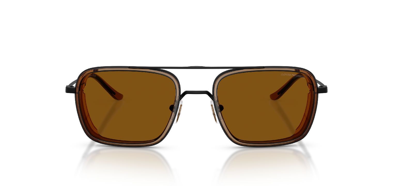 Emporio Armani Quadratisch Sonnenbrillen 0EA2162 Schwarz für Herren