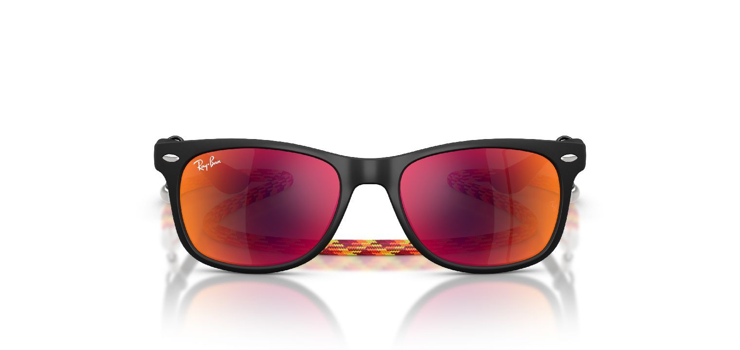 Ray-Ban Quadratisch Sonnenbrillen 0RJ9052S Schwarz für Kinder