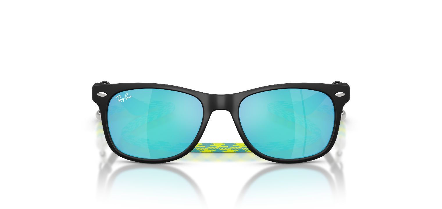Ray-Ban Quadratisch Sonnenbrillen 0RJ9052S Schwarz für Kinder