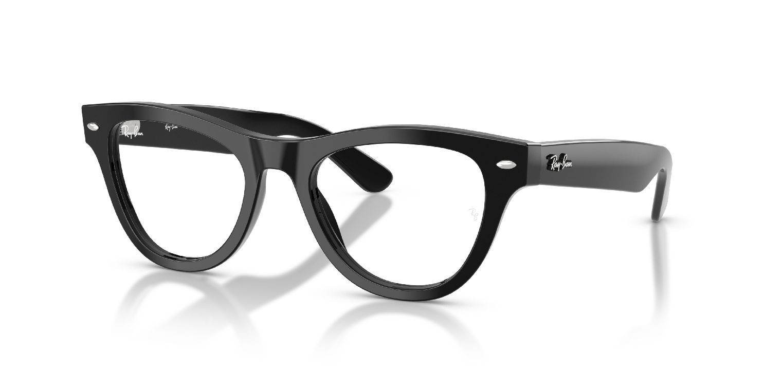 Ray-Ban Schmetterling Brillen 0RX5510 Schwarz für Damen