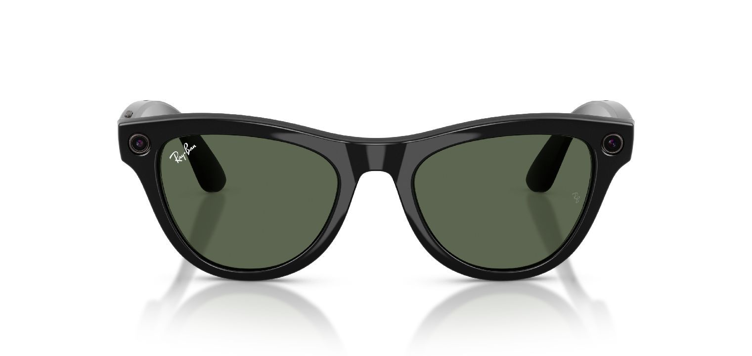Lunettes de soleil Ray-Ban Meta Papillon 0RW4014 Noir pour Homme-Femme