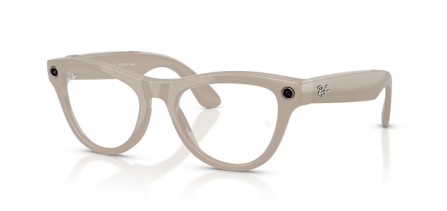 Occhiali da sole Ray-Ban Meta Butterfly 0RW4014 Grigio da Uomo-Donna