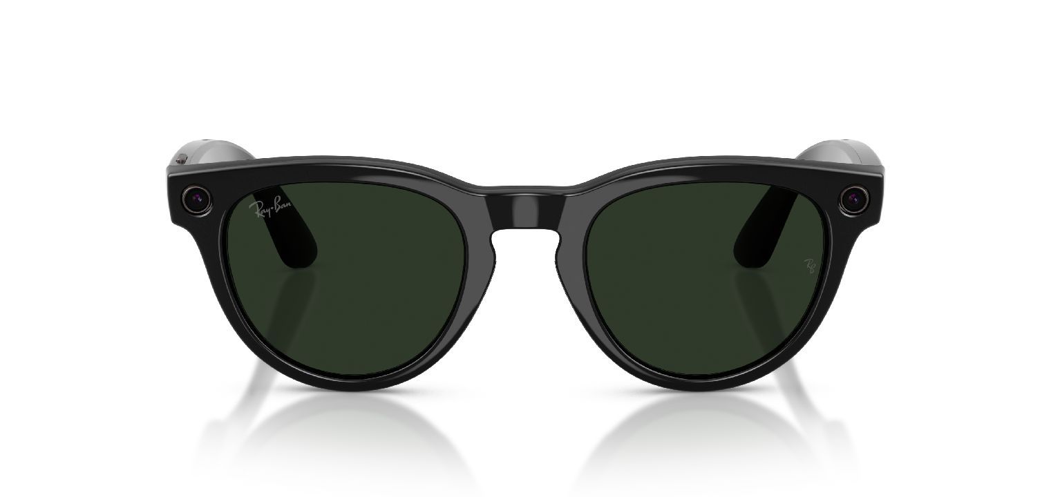 Occhiali da sole Ray-Ban Meta Rotonda 0RW4013 Nero da Uomo-Donna
