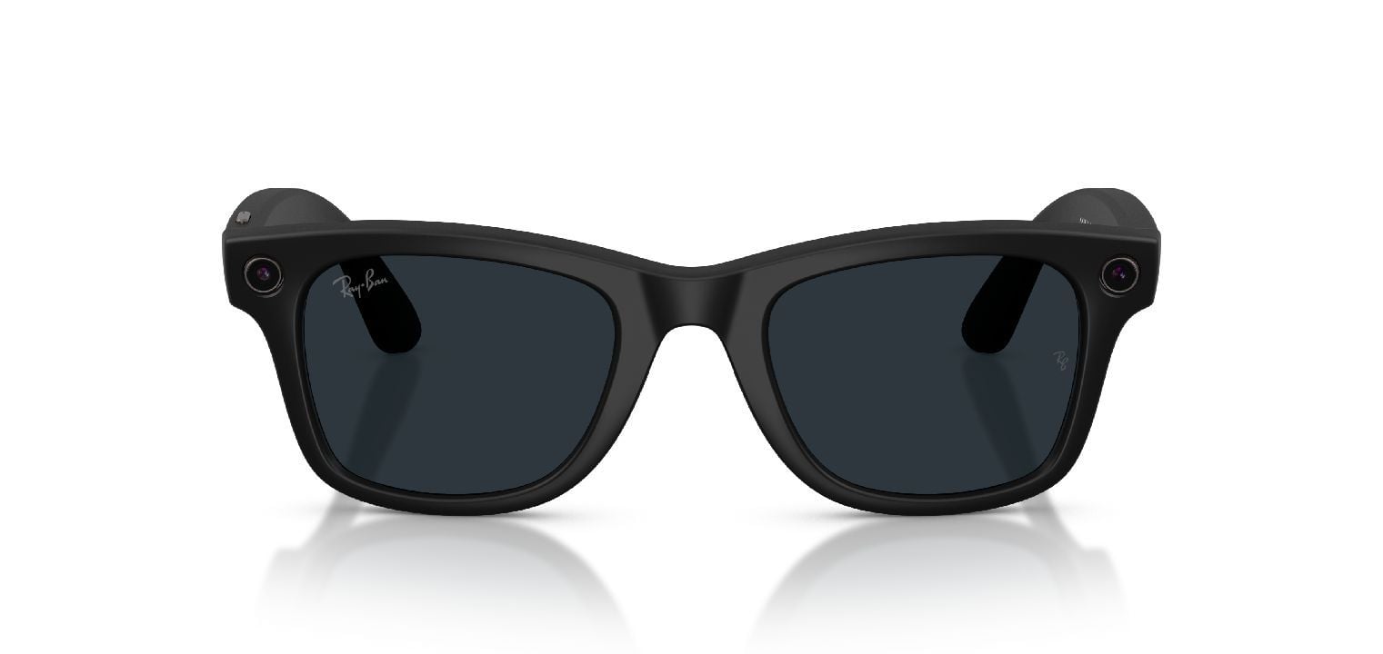 Lunettes de soleil Ray-Ban Meta Wayfarer 0RW4012 / WAYFARER Noir pour Homme-Femme