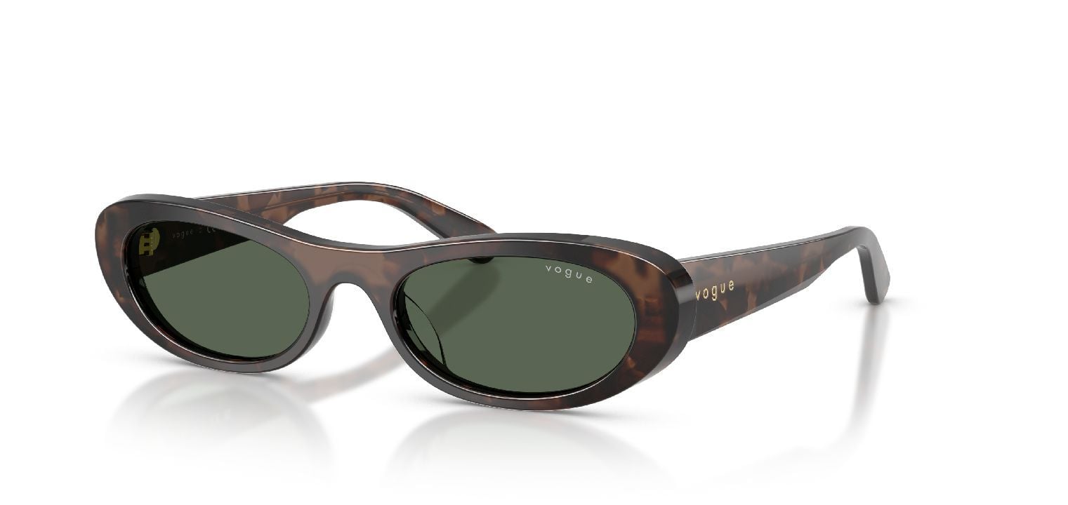 Occhiali da sole Vogue Ovale 0VO5695SU Marrone da Donna