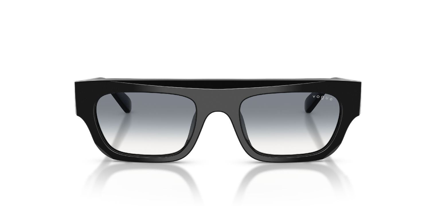 Occhiali da sole Vogue Rettangolari 0VO5694SU Nero da Donna