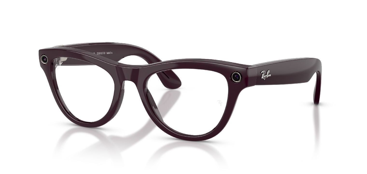 Lunettes de soleil Ray-Ban Meta Papillon 0RW4014 / SKYLER Violet pour Homme-Femme