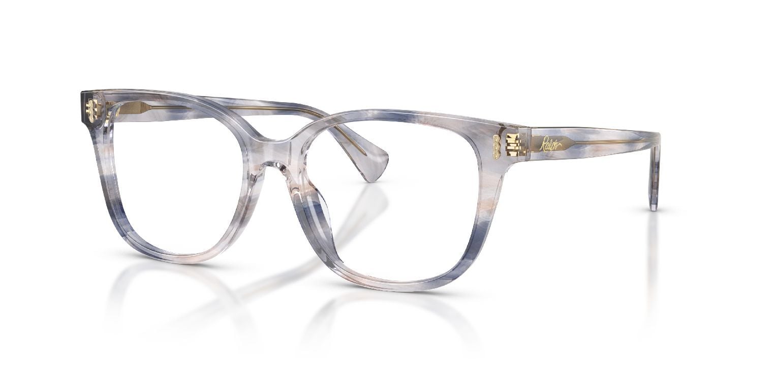 Ralph Quadratisch Brillen 0RA7196U Grau für Damen