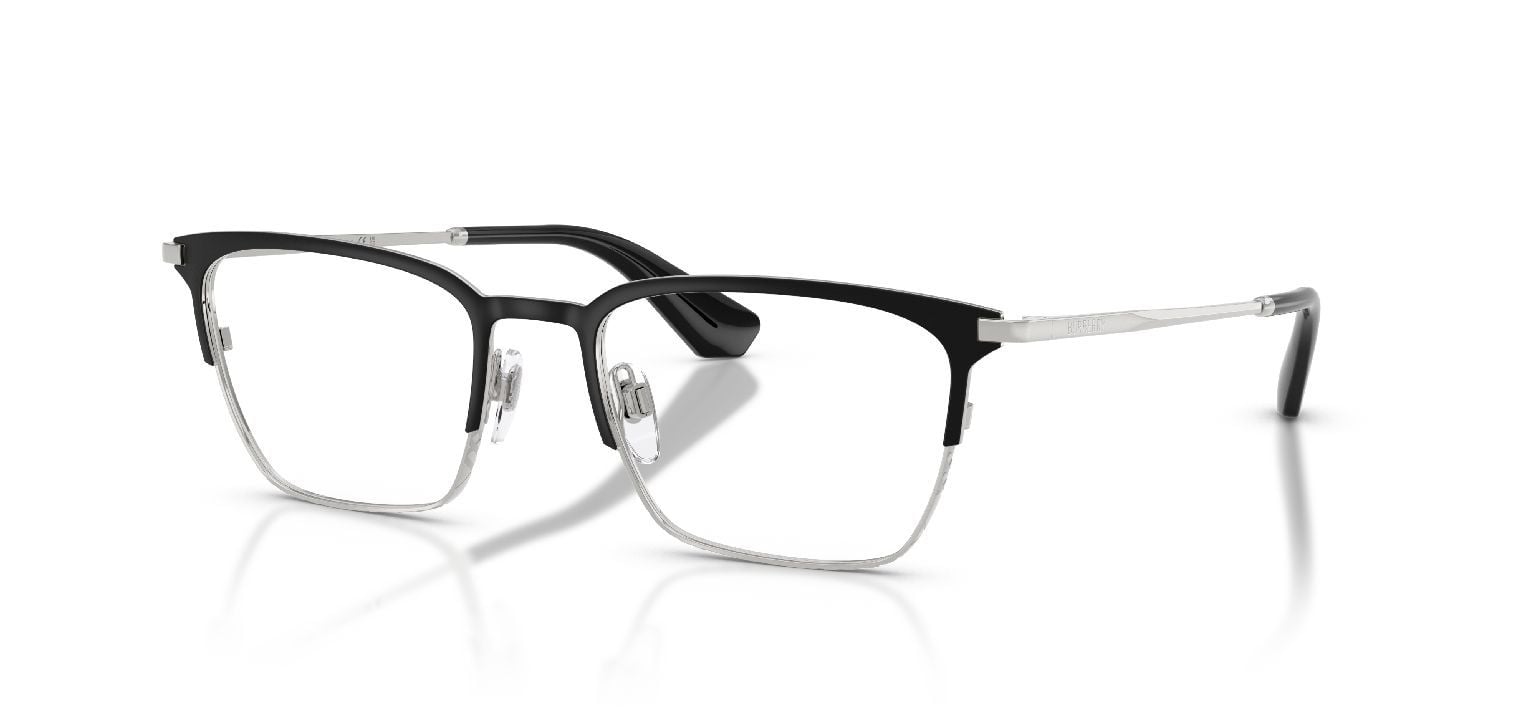 Burberry Rechteckig Brillen 0BE1401 Sillber für Herren