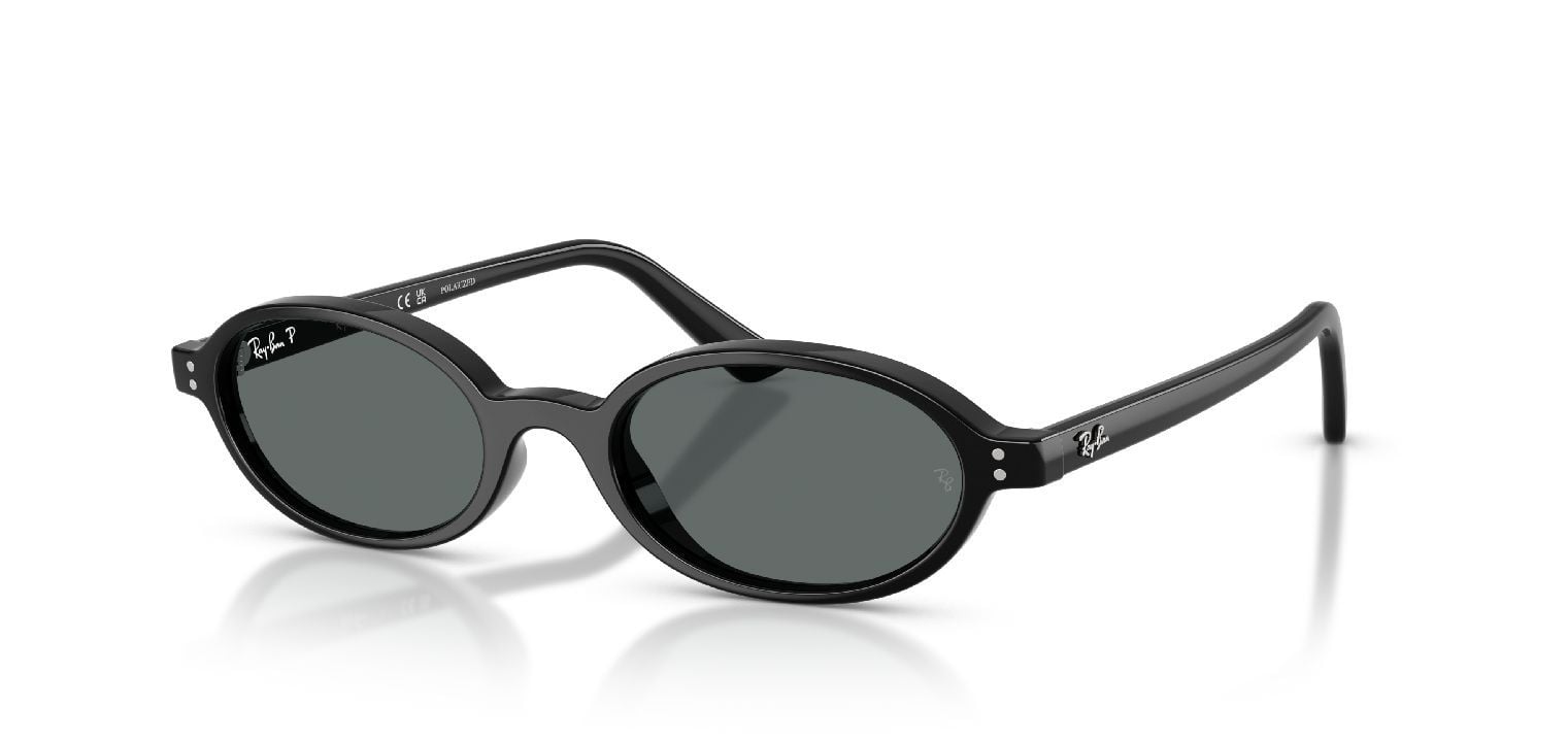 Ray-Ban Oval Sonnenbrillen 0RB4472 Schwarz für Damen/Herren