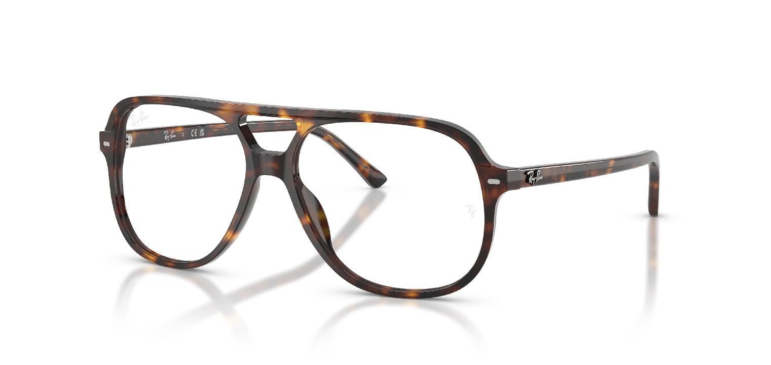 Lunettes de vue Ray-Ban Carré 0RX5698 Ecaille pour Homme-Femme