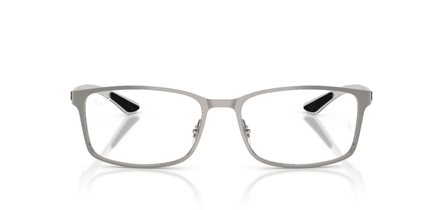 Occhiali da vista Ray-Ban Rettangolari 0RX8424 Grigio da Uomo-Donna