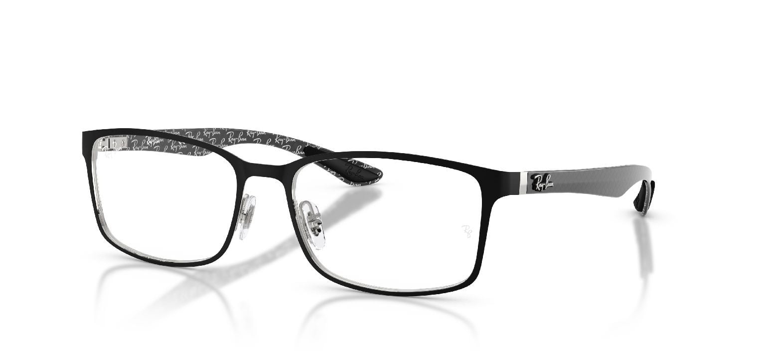 Occhiali da vista Ray-Ban Rettangolari 0RX8424 Argento da Uomo-Donna