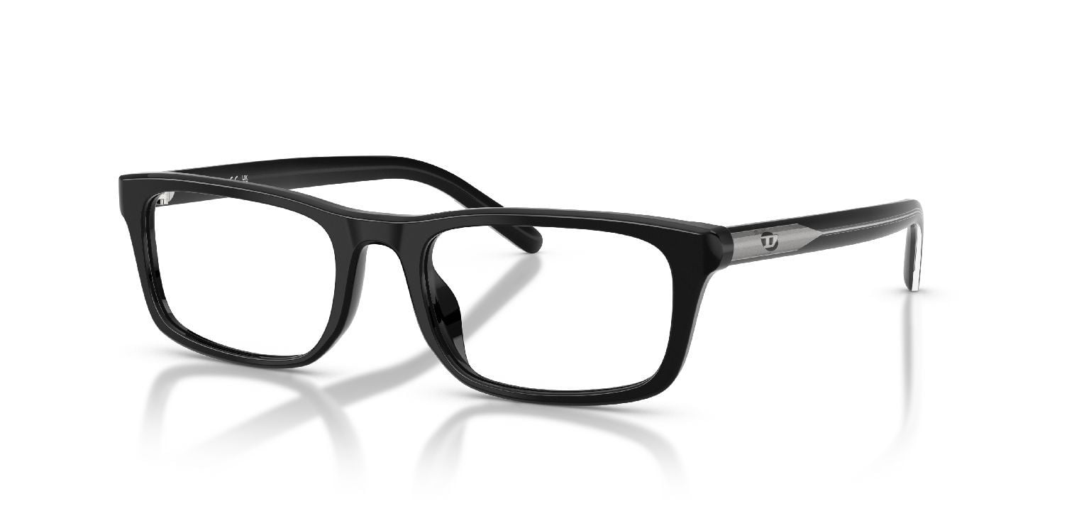 Lunettes de vue Diesel Rectangle 0DL4017U Noir pour Homme-Femme