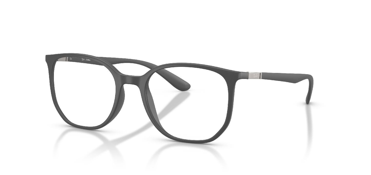 Lunettes de vue Ray-Ban Fantaisie 0RX7397 Gris pour Homme-Femme