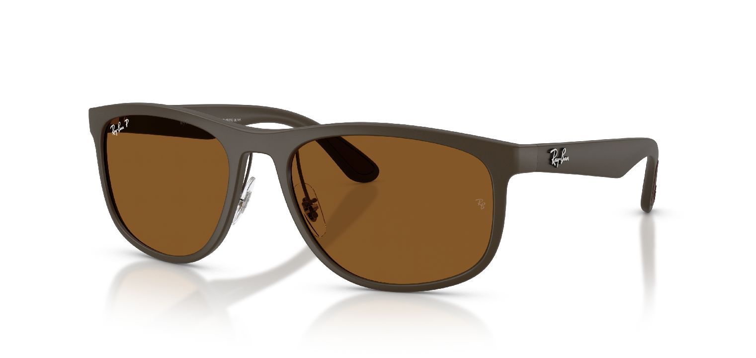 Occhiali da sole Ray-Ban Quadrata 0RB4468 Beige da Uomo-Donna