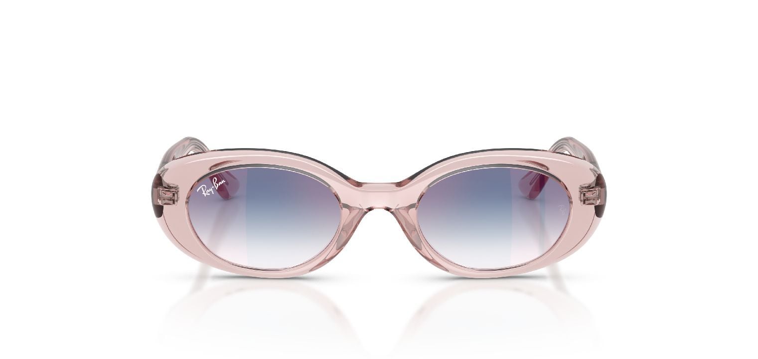 Ray-Ban Oval Sonnenbrillen 0RJ9141S Rosa für Damen
