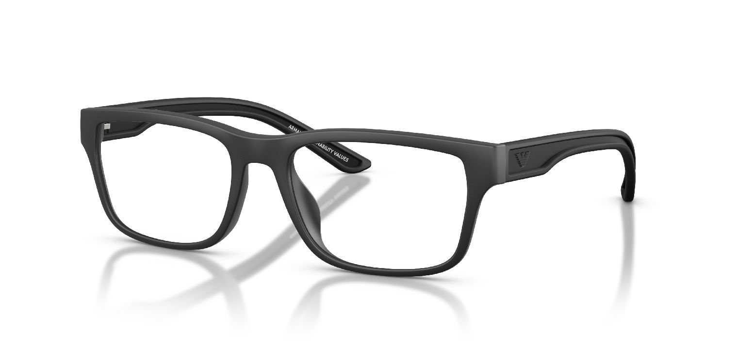 Occhiali da vista Emporio Armani Quadrata 0EA3276U Nero da Uomo