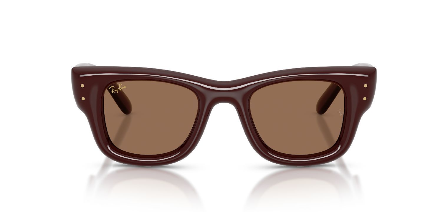 Ray-Ban Quadratisch Sonnenbrillen 0RB4940 Braun für Damen/Herren