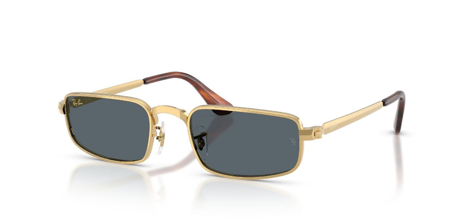 Occhiali da sole Ray-Ban Quadrata 0RB3927 Oro da Uomo-Donna