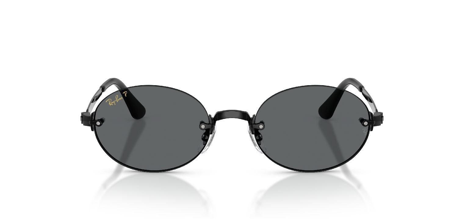 Occhiali da sole Ray-Ban Ovale 0RB3929 Nero da Uomo-Donna