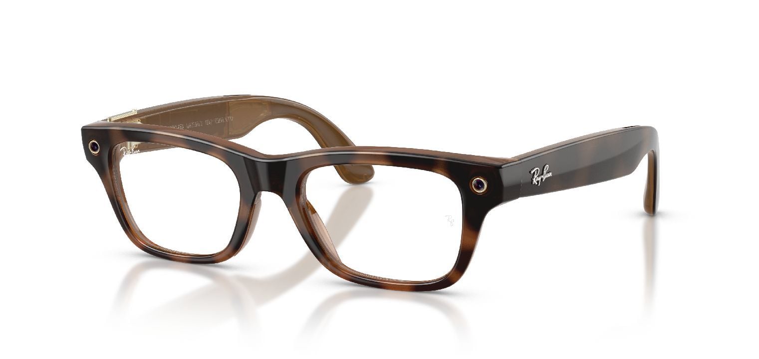 Lunettes de vue Ray-Ban Meta Rectangle 0RW7001 / BLAYZER OPTICS Havana pour Homme-Femme