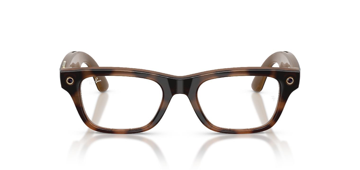 Lunettes de vue Ray-Ban Meta Rectangle 0RW7001 / BLAYZER OPTICS Havana pour Homme-Femme