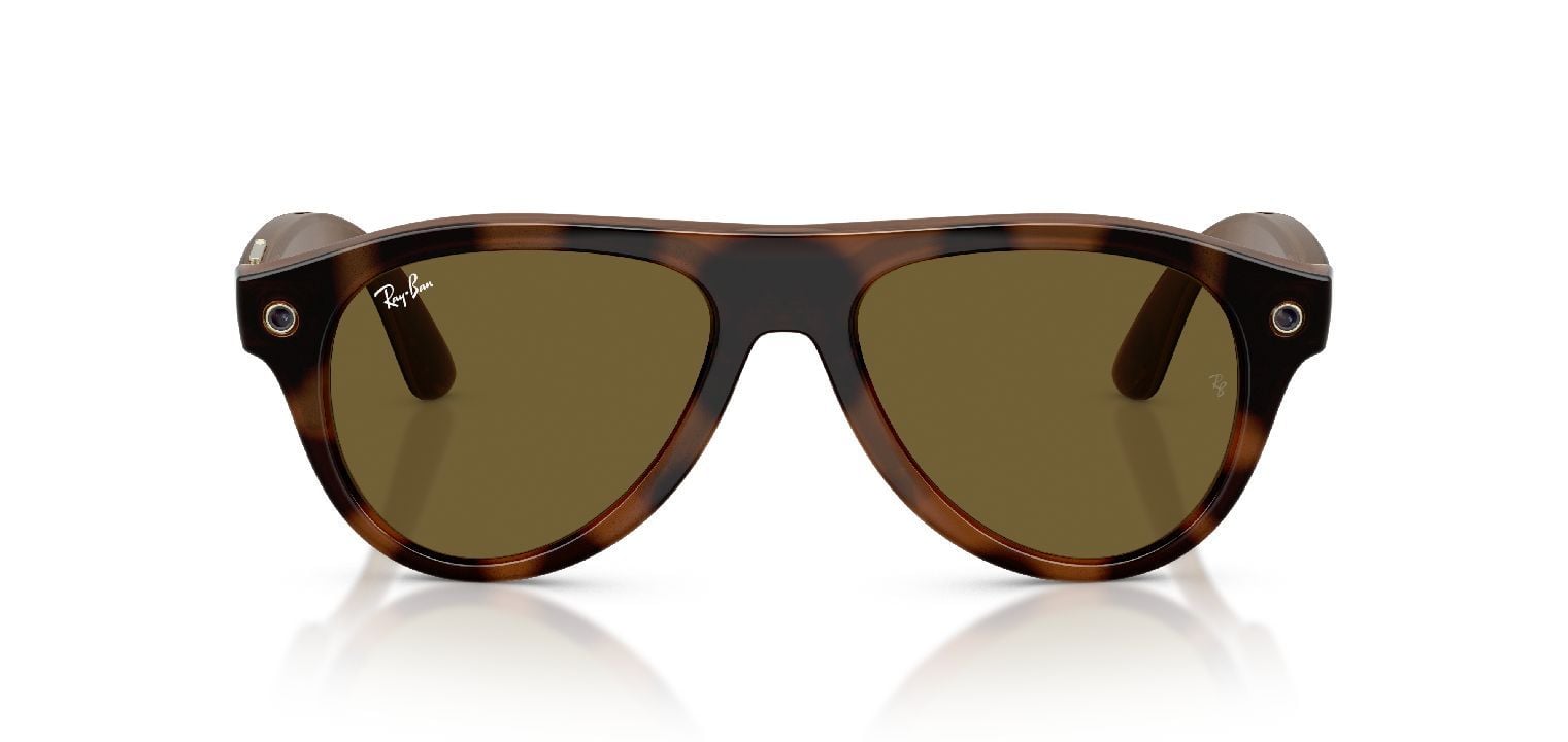 Lunettes de soleil Ray-Ban Meta Aviator 0RW4016/AVIATOR/SUN Havana pour Homme-Femme