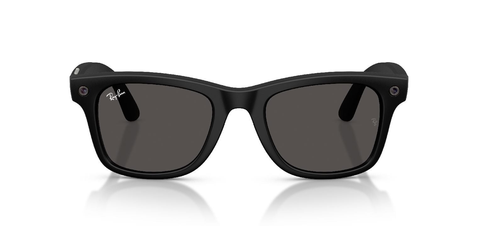 Occhiali da sole Ray-Ban Meta Quadrata 0RW4011/WAYFARER L/SUN Nero da Uomo-Donna