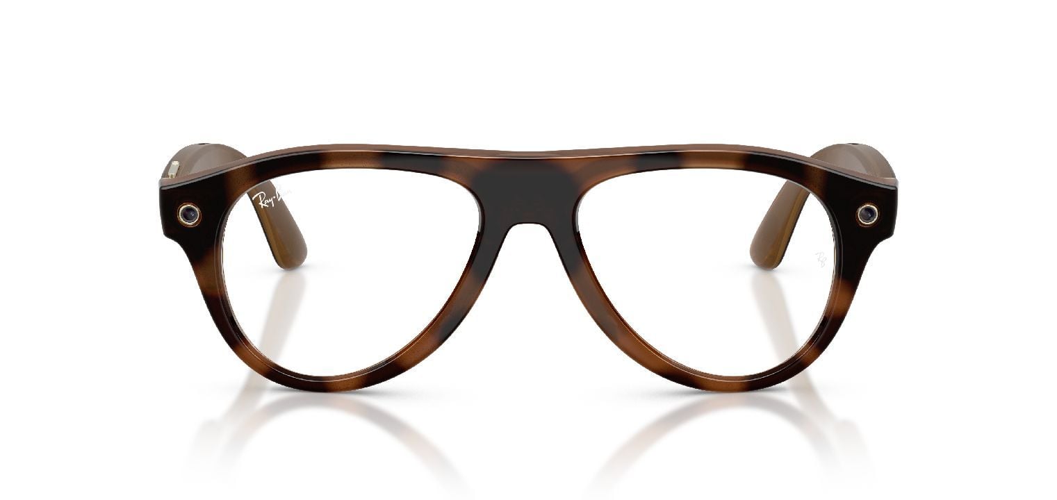 Lunettes de soleil Ray-Ban Meta Aviator 0RW4016/AVIATOR/TRS Havana pour Homme-Femme