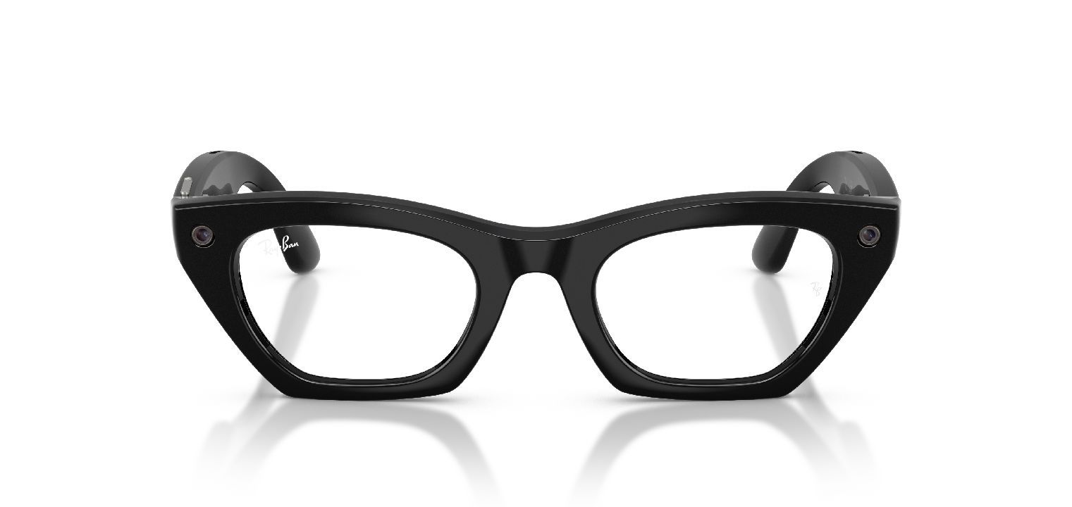 Lunettes de soleil Ray-Ban Meta Papillon 0RW4015/ZENA/TRS Noir pour Homme-Femme