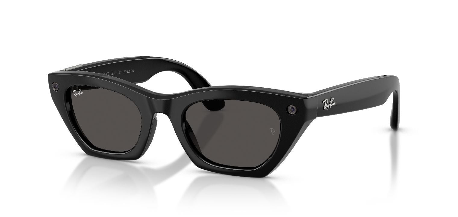 Lunettes de soleil Ray-Ban Meta Papillon 0RW4015/ZENA/SUN Noir pour Homme-Femme