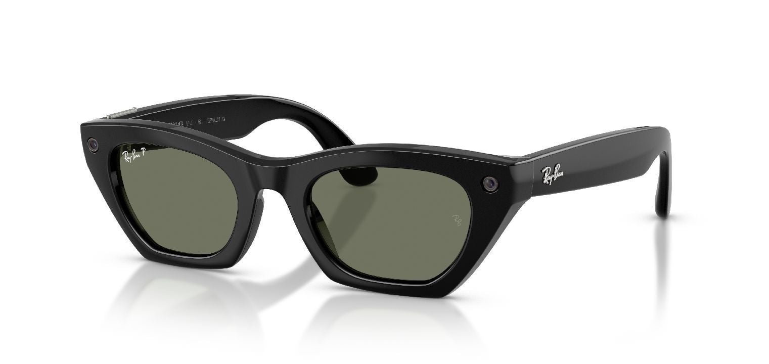 Occhiali da sole Ray-Ban Meta Butterfly 0RW4015/ZENA/SUN Nero da Uomo-Donna