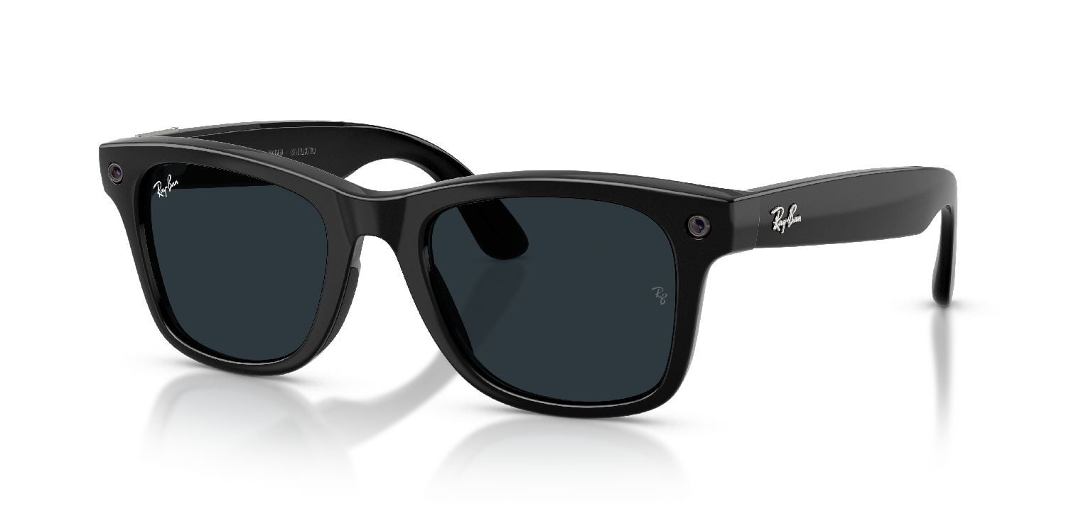 Occhiali da sole Ray-Ban Meta Quadrata 0RW4011/WAYFARER L/TRS Nero da Uomo-Donna
