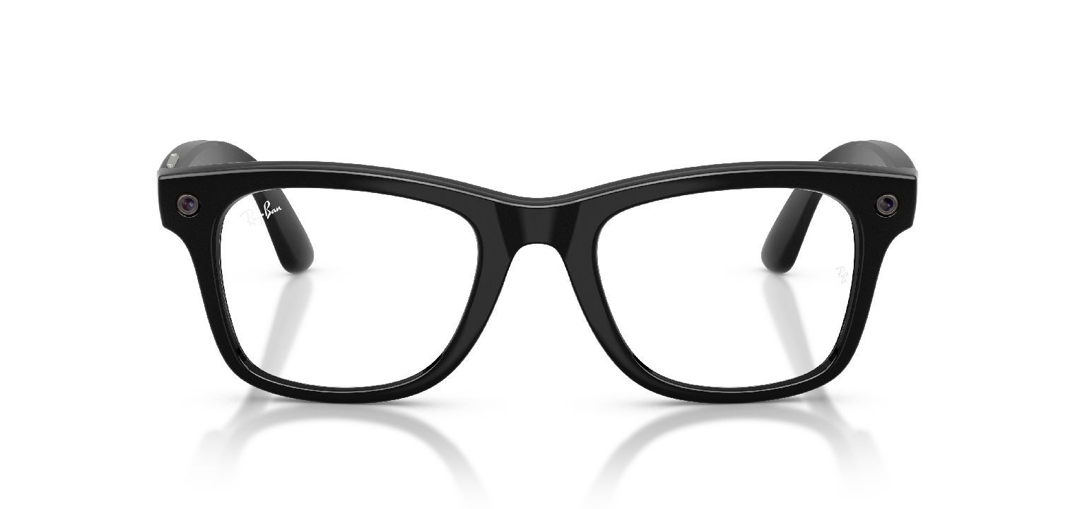Occhiali da sole Ray-Ban Meta Quadrata 0RW4011/WAYFARER/TRS Nero da Uomo-Donna